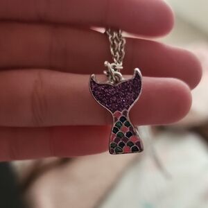 Mermaid Tail Pendant Necklace